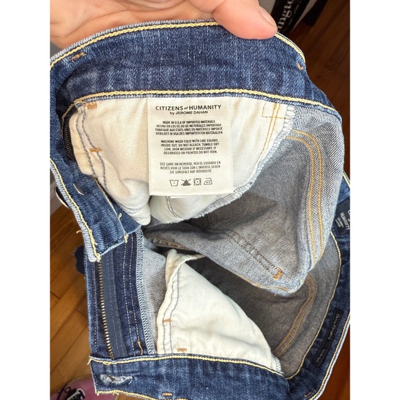 Citizens of Humanity DREW FLOUNCE Mid Rise Ankle Jeans, Size 26 - Picture 10 of 12
